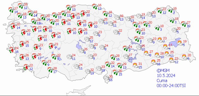 Meteoroloji son tahminini açıkladı! Sağanak cuma günü dönüyor Meteoroloji son tahminini açıkladı! Sağanak cuma günü dönüyor - 3. Resim