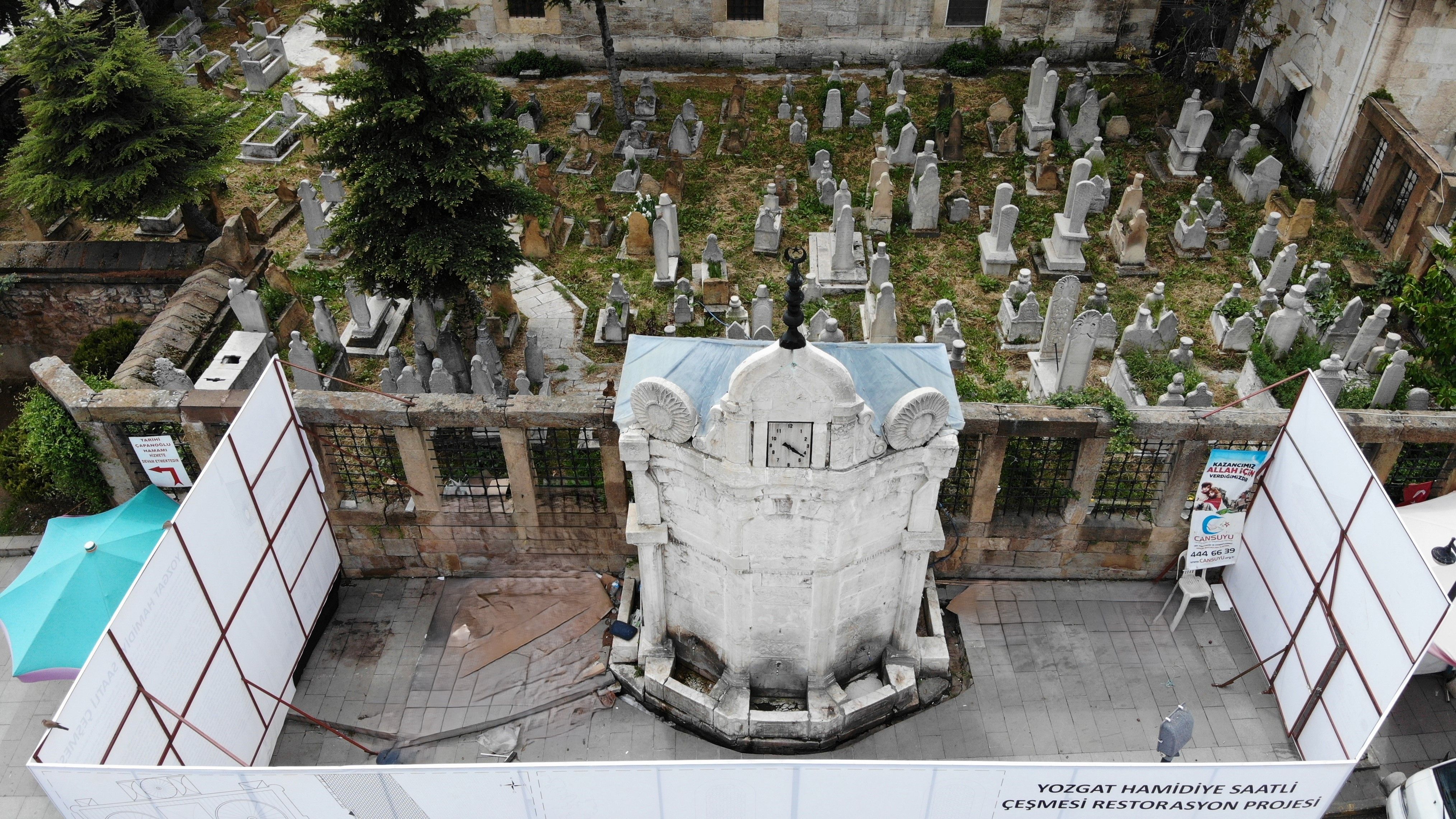 Sultan Abdülhamid'in yadigarından sevindiren haber! Hamidiye Saatli Çeşmesi restore ediliyor Sultan Abdülhamid'in yadigarından sevindiren haber! Hamidiye Saatli Çeşmesi restore ediliyor - 2. Resim