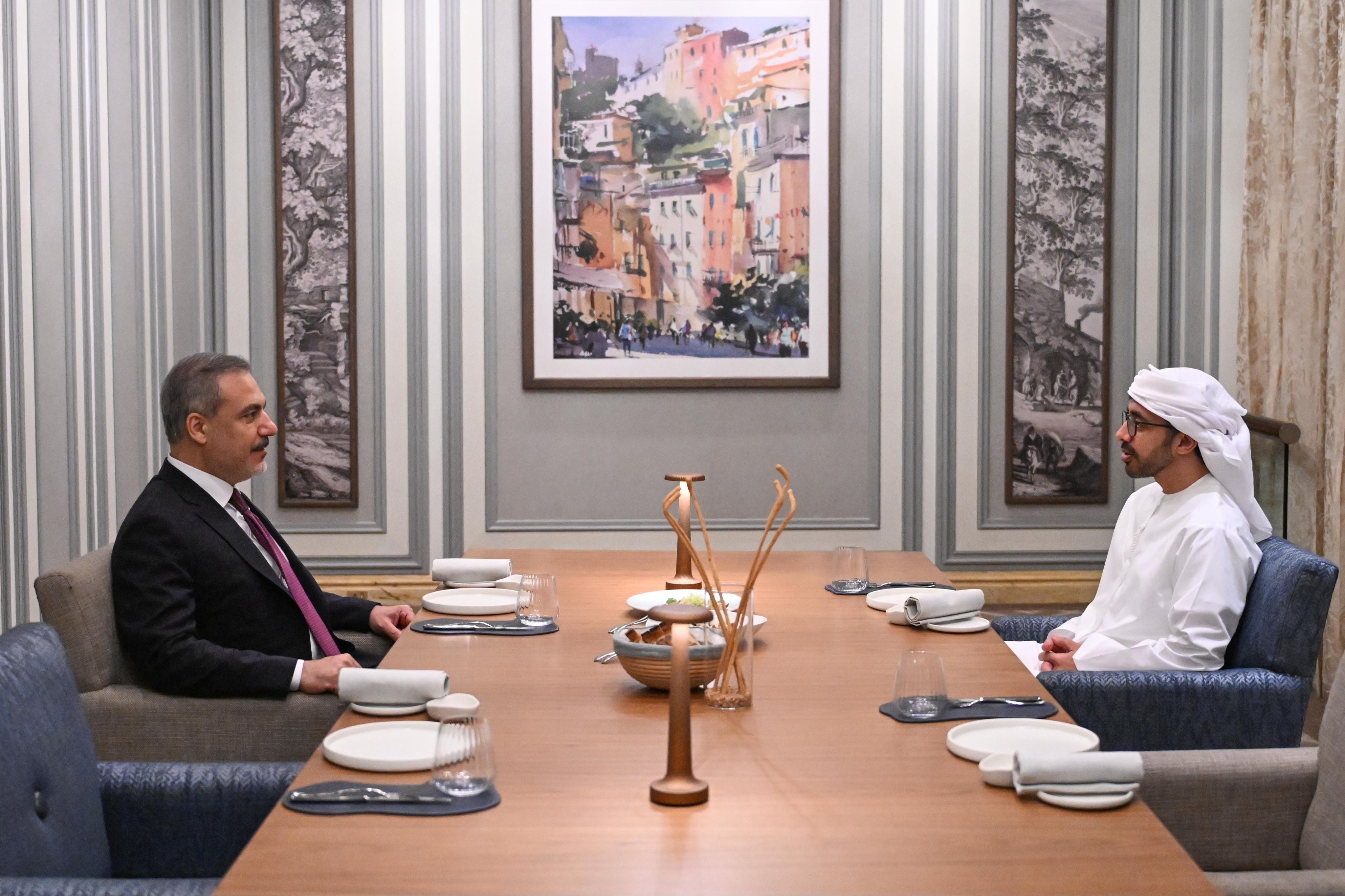 Bakan Fidan, BAE'li mevkidaşıyla görüştü - 2. Resim