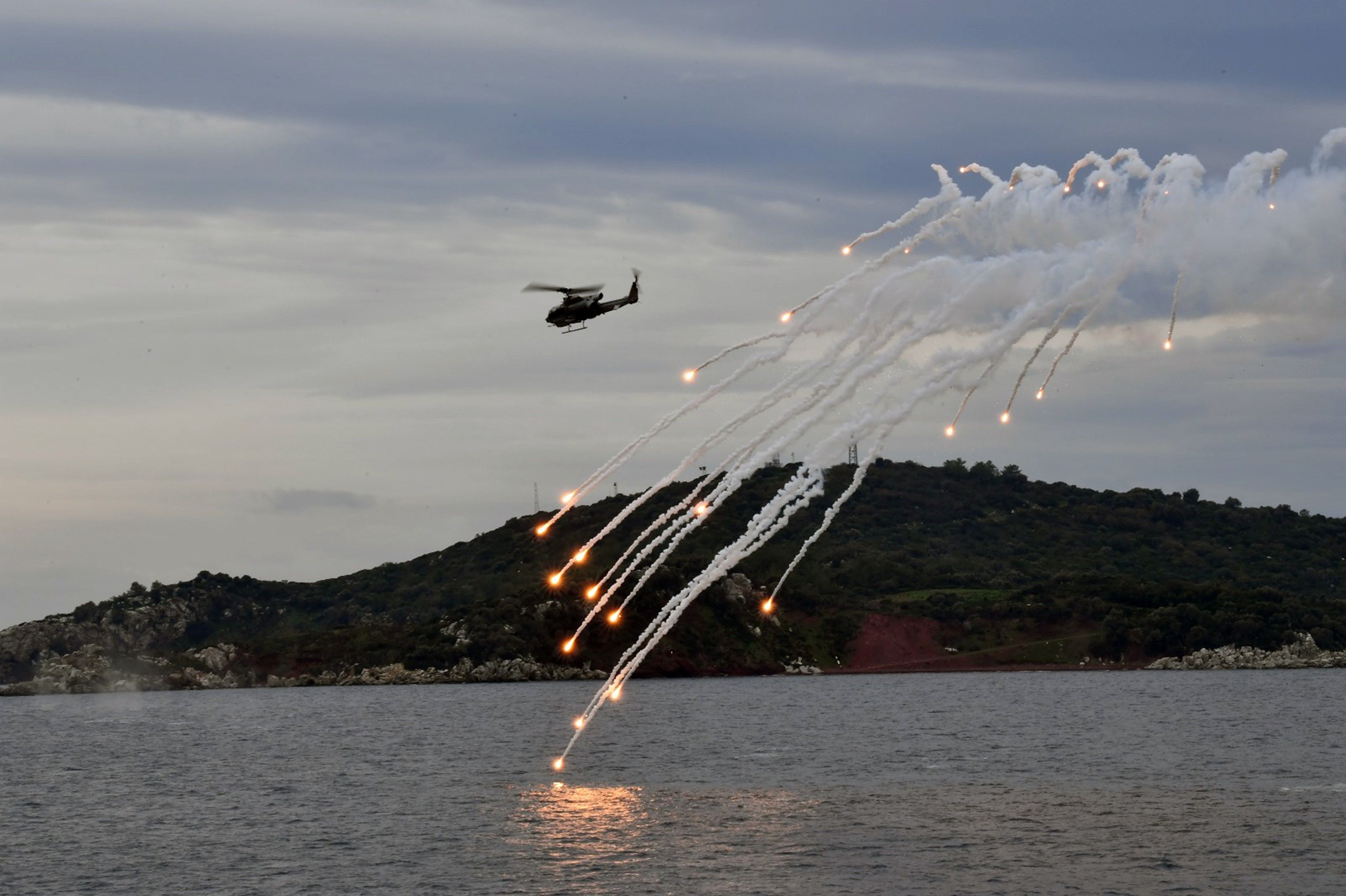 Denizkurdu tatbikatından nefes kesen görüntüler Denizkurdu tatbikatından nefes kesen görüntüler - 1. Resim