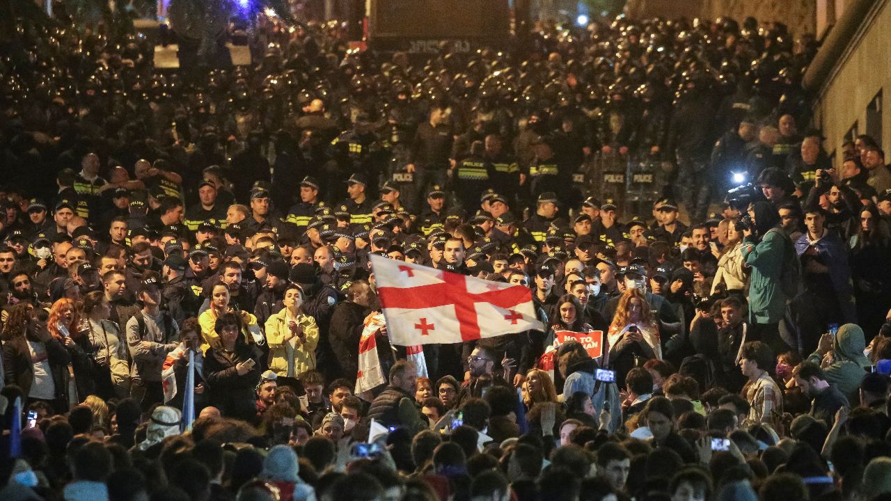 Gürcistan&#039;daki &quot;Yabancı ajan&quot; yasası protestoları: &quot;ABD alarma geçti!&quot;
