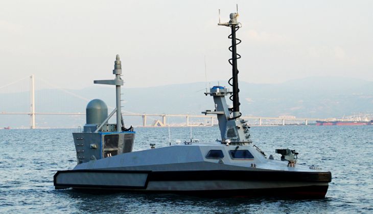 Silahlı İnsansız Deniz Aracı (SİDA) ilk kez bir tatbikata katıldı! Silahlı İnsansız Deniz Aracı (SİDA) ilk kez bir tatbikata katıldı! - 1. Resim