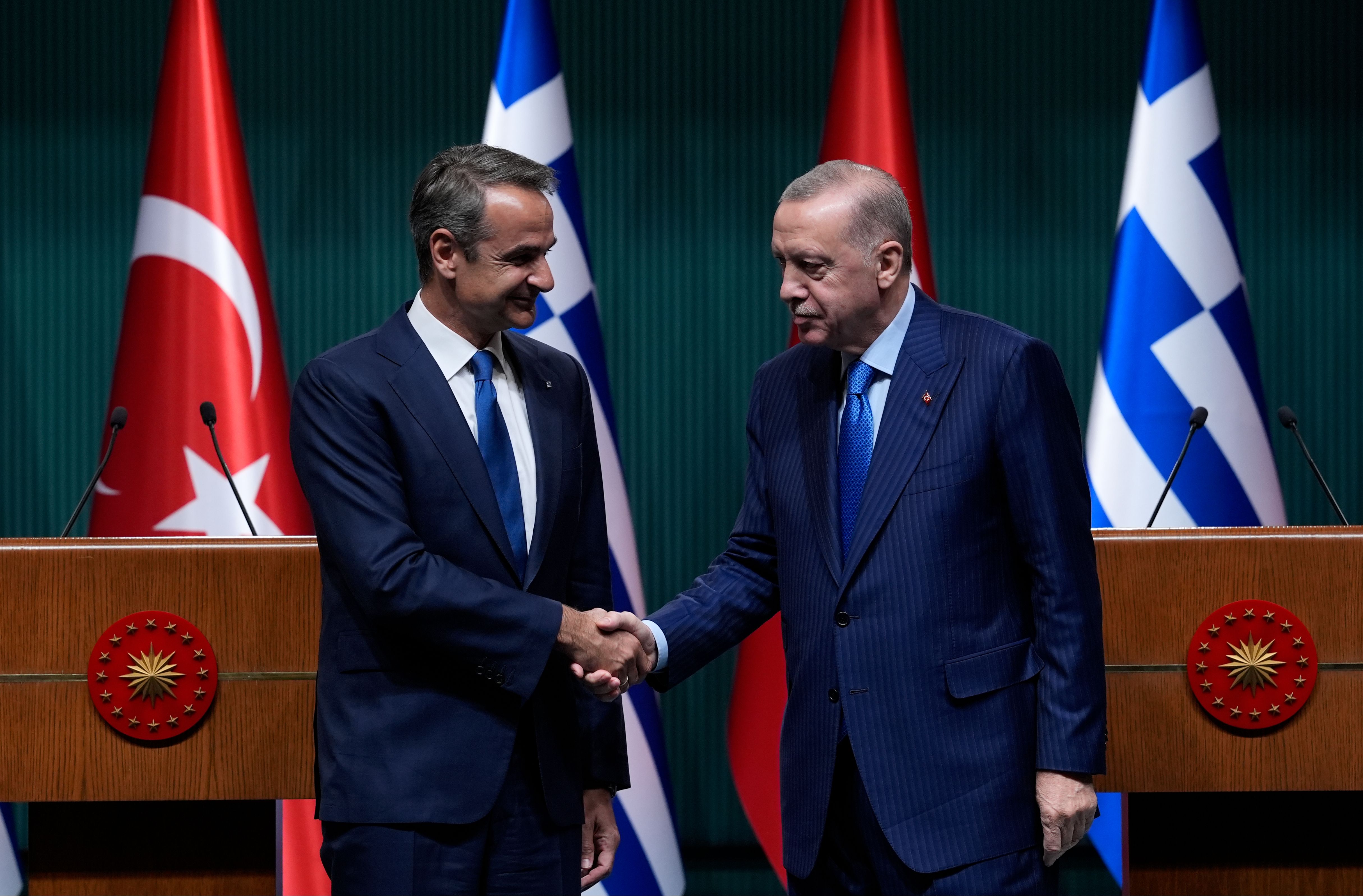 Erdoğan'dan Miçotakis'le teröre karşı ortak mücadele vurgusu: Bölgemizin geleceğine dair mutabıkız Erdoğan'dan Miçotakis'le teröre karşı ortak mücadele vurgusu: Bölgemizin geleceğine dair mutabıkız - 5. Resim