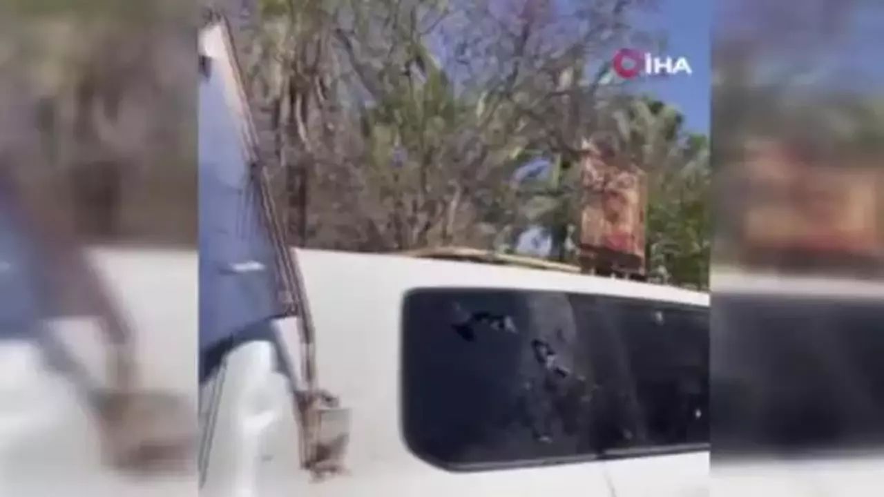 İsrail askerleri Refah&rsquo;ta BM aracına ateş a&ccedil;tı: &Ouml;l&uuml; ve yaralı var - 1. Resim