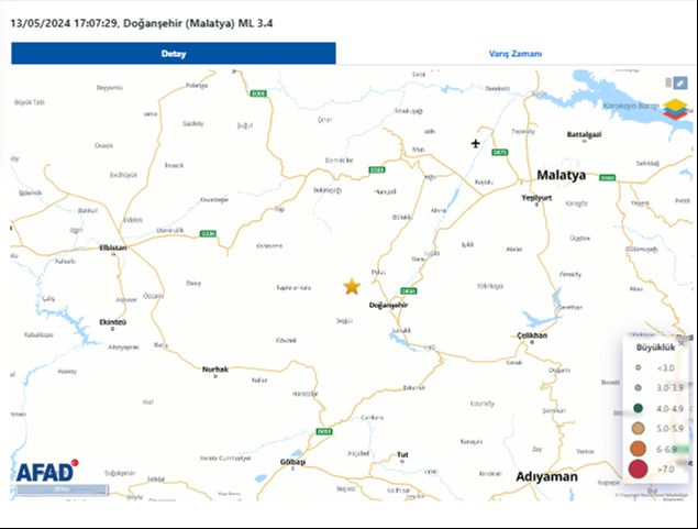 Malatya'da peş peşe deprem! AFAD ve Kandilli son dakika duyurdu Malatya'da korkutan deprem! AFAD ve Kandilli son dakika duyurdu - 1. Resim