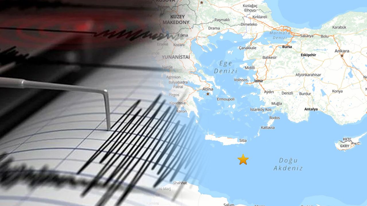 Ege&#039;den sonra şimdi de Akdeniz sallandı! AFAD duyurdu: Depreme ilişkin ilk veriler...