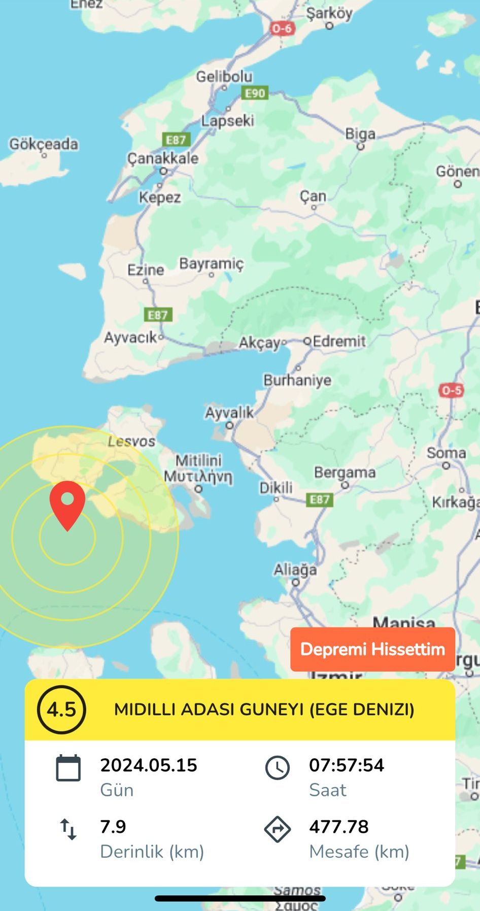 Naci Görür'den dikkat çeken paylaşım! İzmir'deki depremlerin ardından açıkladı - 1. Resim
