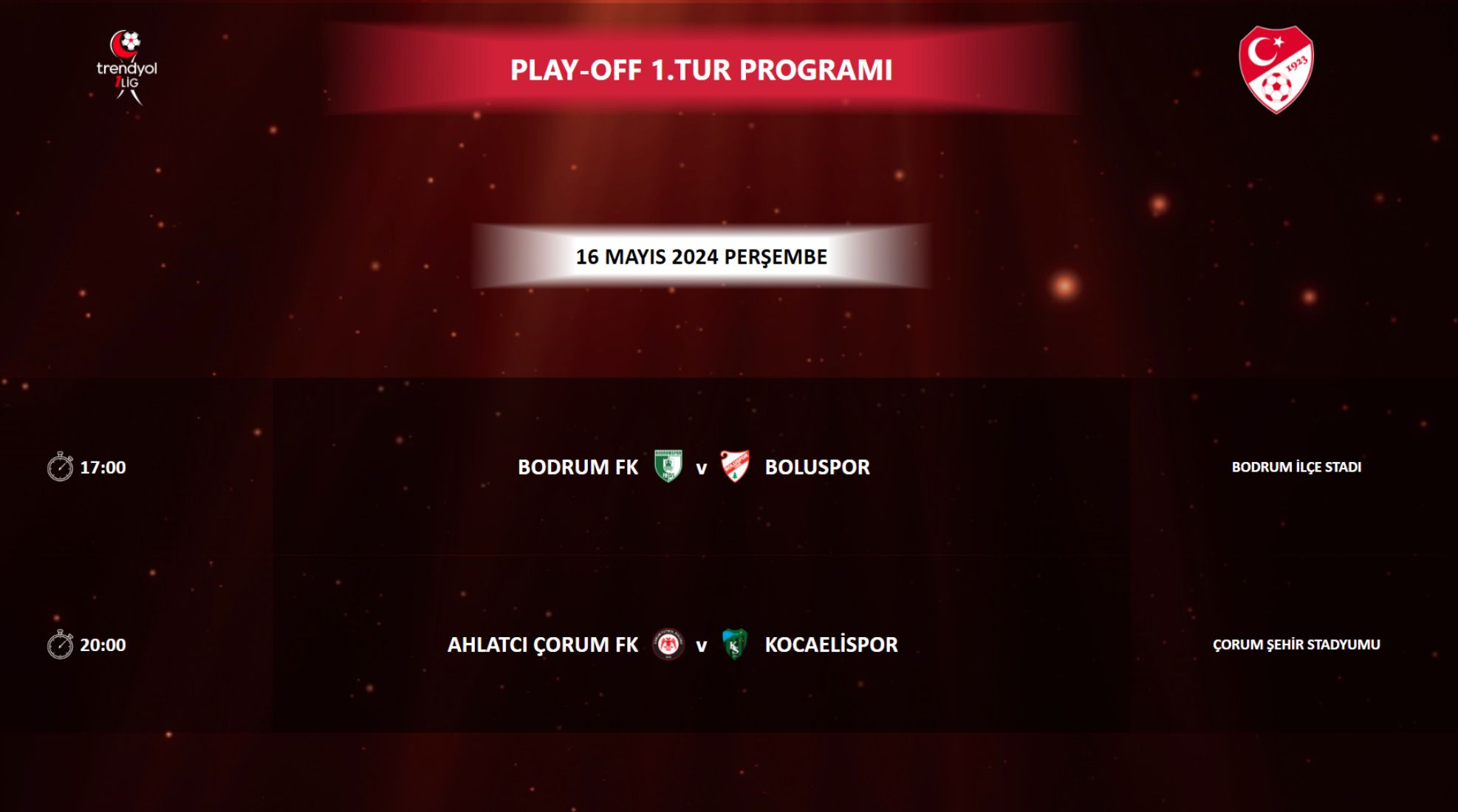 1. Lig final maçı tek maç olarak oynanacak 1. Lig final maçı tek maç olarak oynanacak - 1. Resim