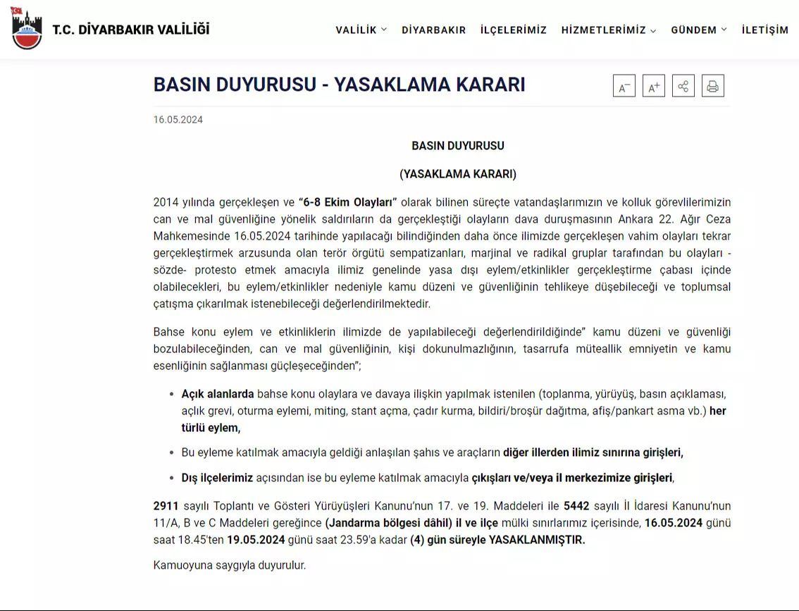 3 ilde 'Kobani' önlemi: Tüm etkinlikler ve girişler yasak! - 1. Resim