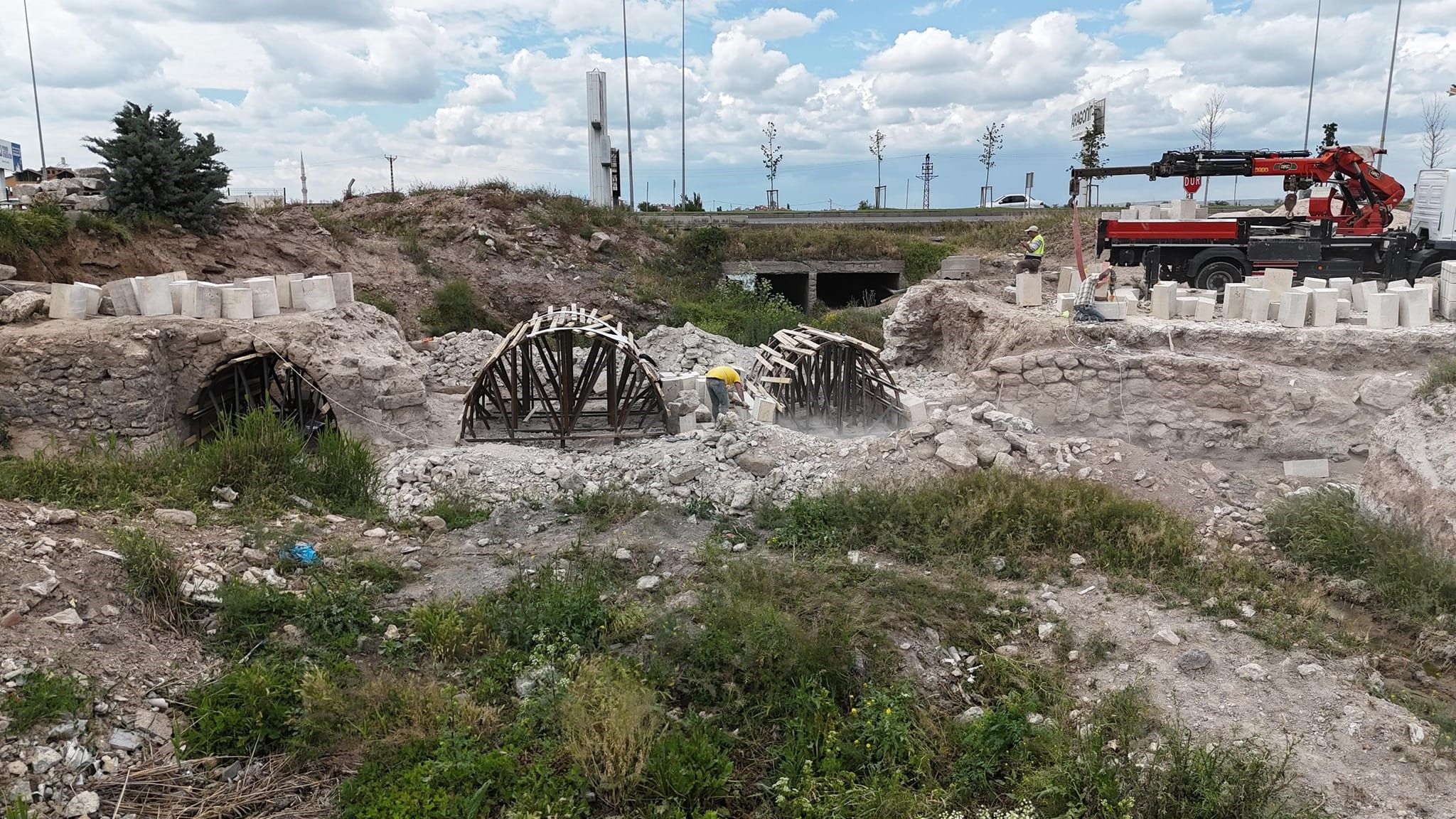 Aksaray'daki Osmanlı köprüsü yeniden yapılıyor - 3. Resim