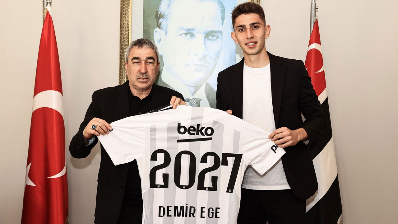 Beşiktaş&#039;tan sözleşme açıklaması! Genç yıldızla 2027 yılına kadar imzalandı