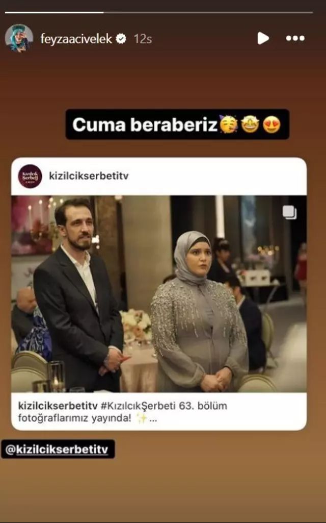 Uyuşturucu alırken yakalanan Kızılcık Şerbeti'nin Nilay'ı Feyza Civelek'ten ilk paylaşım - 1. Resim