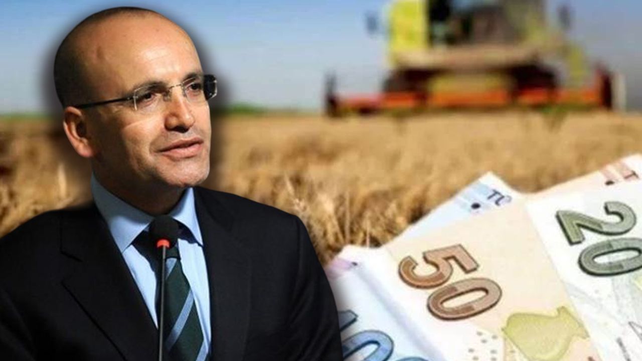 Bakan Şimşek&#039;ten çiftçilere müjde: 520 milyar lira destek sağlanacak