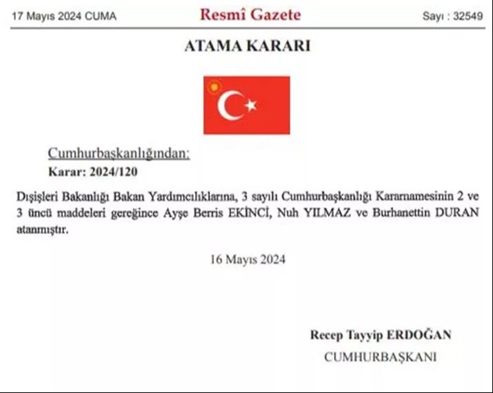 Dışişleri Bakan Yardımcısı Ayşe Berris Ekinci 2016 - 2021 aralığında Küba Büyükelçiliği yaptı Dışişleri Bakan Yardımcısı Ayşe Berris Ekinci 2016 - 2021 aralığında Küba Büyükelçiliği yaptı - 1. Resim