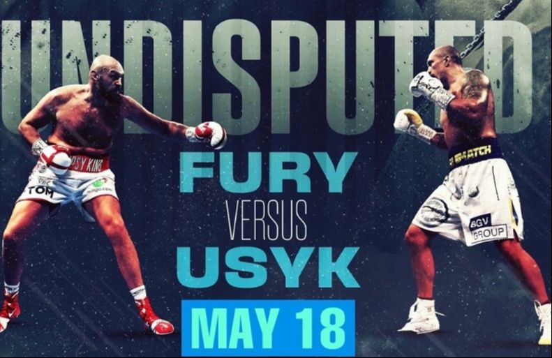 Ertelenen Tyson Fury - Oleksandr Usyk boks maçı 18 Mayıs günü oynanacak Ertelenen Tyson Fury - Oleksandr Uysk boks maçı 18 Mayıs günü oynanacak - 1. Resim
