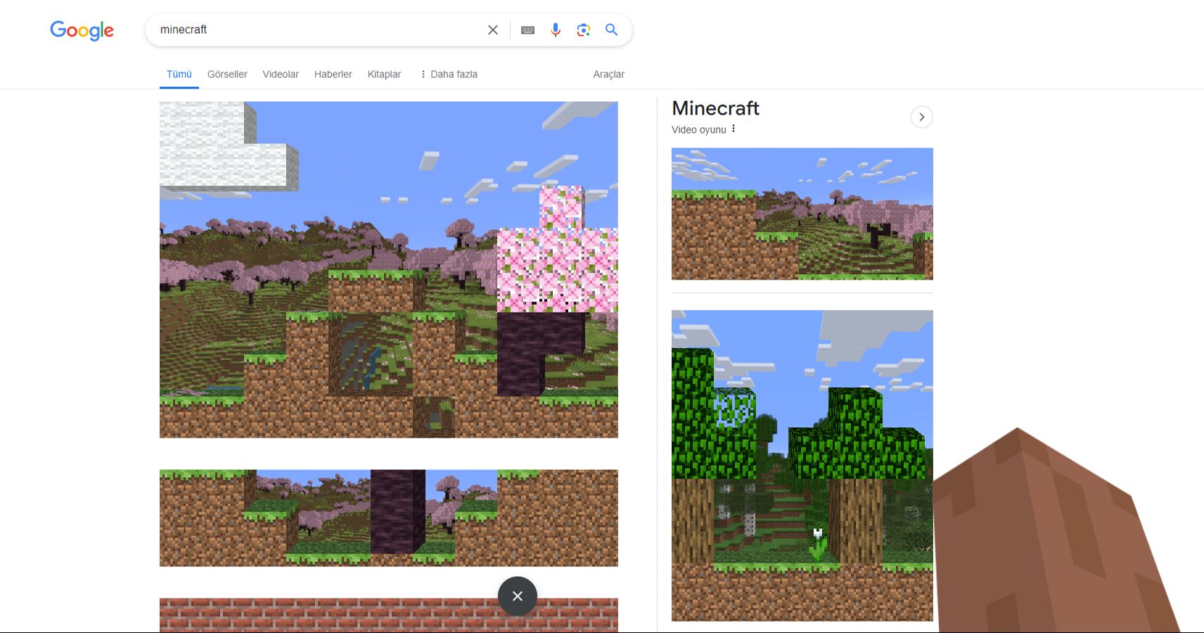 Google, Minecraft’ın 15. yıl dönümünü yeni bir oyun ile kutluyor! Google, Minecraft’ın 15. yıl dönümünü yeni bir oyun ile kutluyor! - 2. Resim