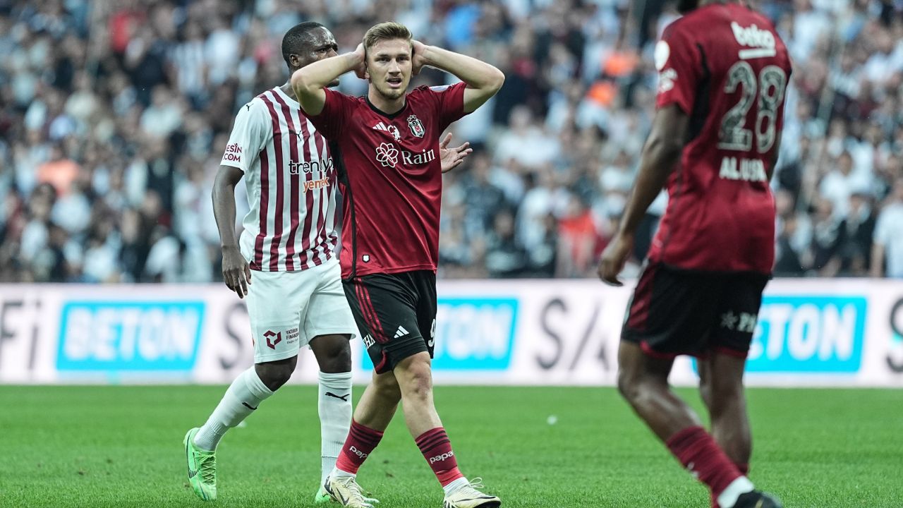 Beşiktaş puanı son dakikada kurtardı! Aboubakar 7 ay sonra gol attı