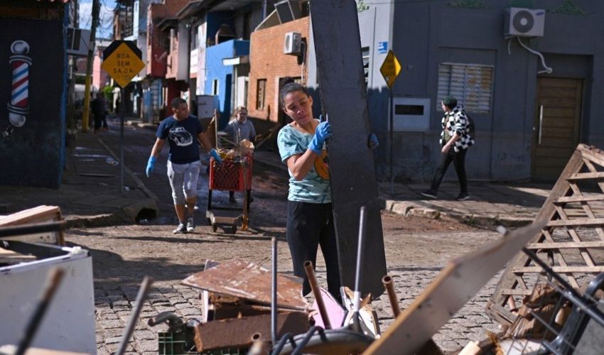 Brezilya’yı sel vurdu: Ölü sayısı 154’e çıktı Brezilya’yı sel vurdu: Ölü sayısı 154’e çıktı - 2. Resim