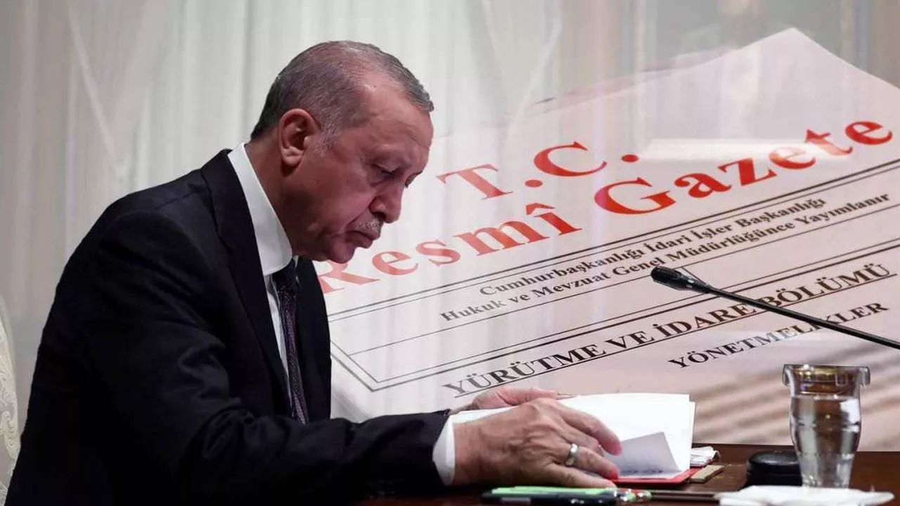 Cumhurbaşkanı Erdoğan&#039;dan yeni atama ve görevden alma kararı