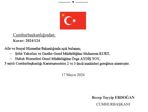 Cumhurbaşkanı Erdoğan'dan yeni atama ve görevden alma kararı Cumhurbaşkanı Erdoğan'dan yeni atama ve görevden alma kararı - 2. Resim