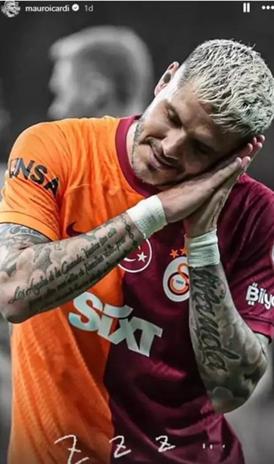 Derbi sosyal medyada devam ediyor! İrfan Can Kahveci'den Icardi'ye g&ouml;ndermeli paylaşım! - 2. Resim