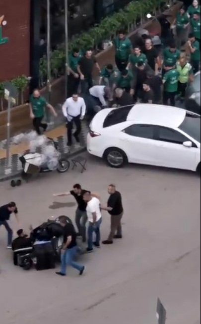 Pastane sahibini vuran kuryeye meydan dayağı - 2. Resim