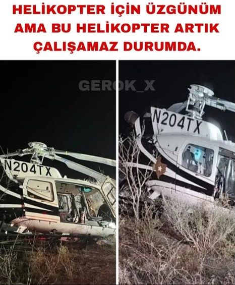 Reisi'nin düşen helikopterine ait olduğu iddia edilmişti! O görüntülere yalanlama geldi Reisi'nin düşen helikopterine ait olduğu iddia edilmişti! O görüntülere yalanlama geldi - 1. Resim