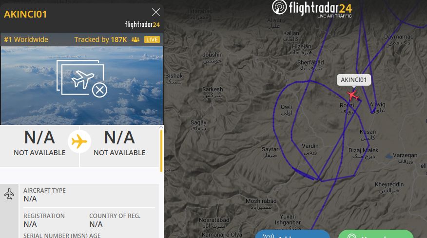 Düşen helikopteri Bayraktar İHA buldu! Koordinatları Akıncı verdi Türkiye İran'da arama çalışmalarına destek oluyor! Reisi için gözler Akıncı İHA'da - 3. Resim