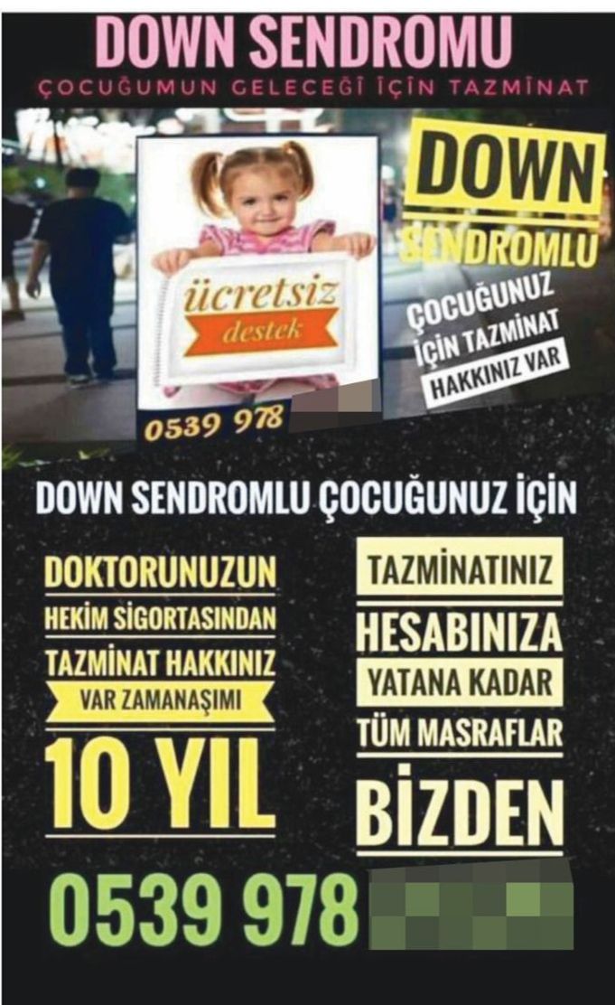 21 milyonluk rekor tazminat cezasına çarptırıldı... Doktor down sendromlu çocuğa 60 yaşına kadar bakacak - 2. Resim