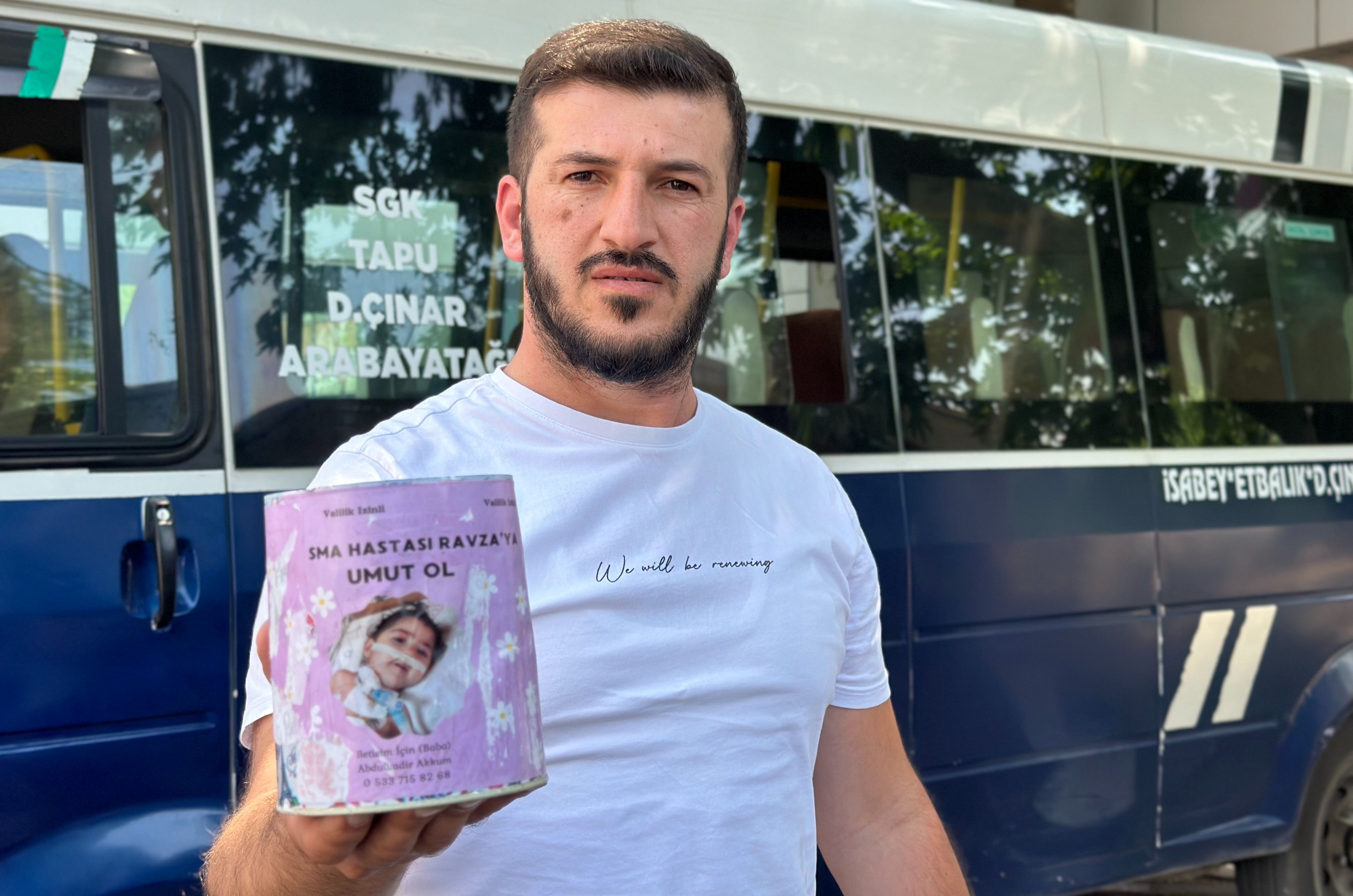 Bursa'da SMA hastası Ravza Akkum bebeğin yardım kumbaralarını çaldılar Bursa'da SMA hastası Ravza Akkum bebeğin yardım kumbaralarını çaldılar - 3. Resim