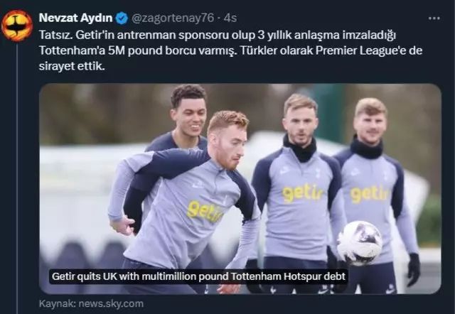 Getir ve Yemeksepeti arasında borç tartışması: Nevzat Aydın ve Nazım Salur sosyal medyada atıştı Getir ve Yemeksepeti arasında borç tartışması: Nevzat Aydın ve Nazım Salur sosyal medyada atıştı - 1. Resim