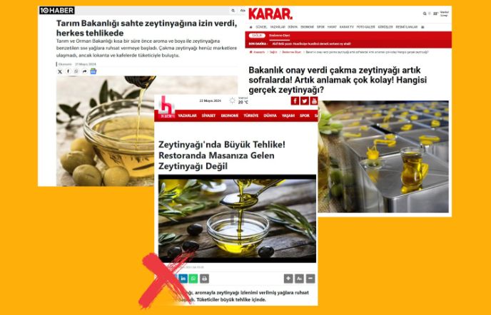 Tarım ve Orman Bakanlığı sahte zeytinyağına ruhsat mı verdi? Açıklama geldi - 1. Resim