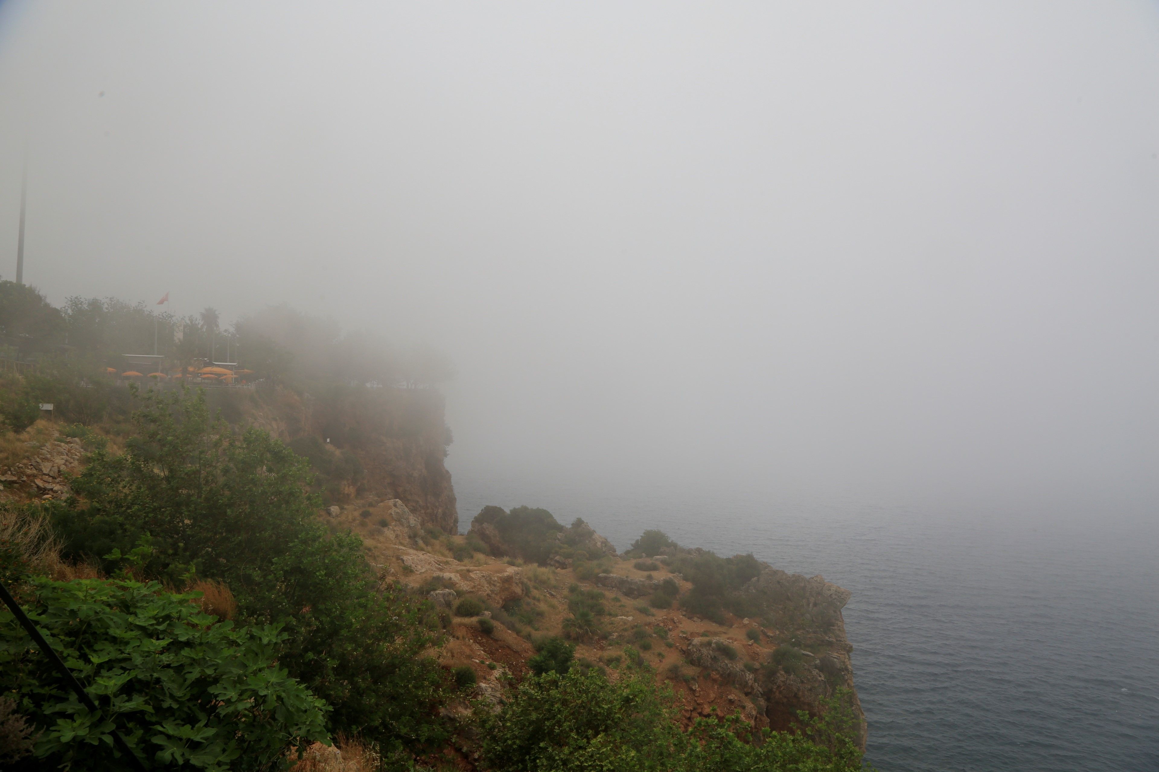 Antalya'da yıllardır görülmemiş anlar! Neye uğradığını şaşırıp telefonlarına sarıldılar - 2. Resim