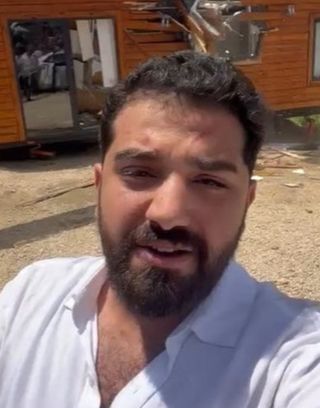 Kaçak 'tiny house' yapılarının yıkımı esnasında ortalık karıştı Kaçak 'tiny house' yapılarının yıkımı esnasında ortalık karıştı - 2. Resim