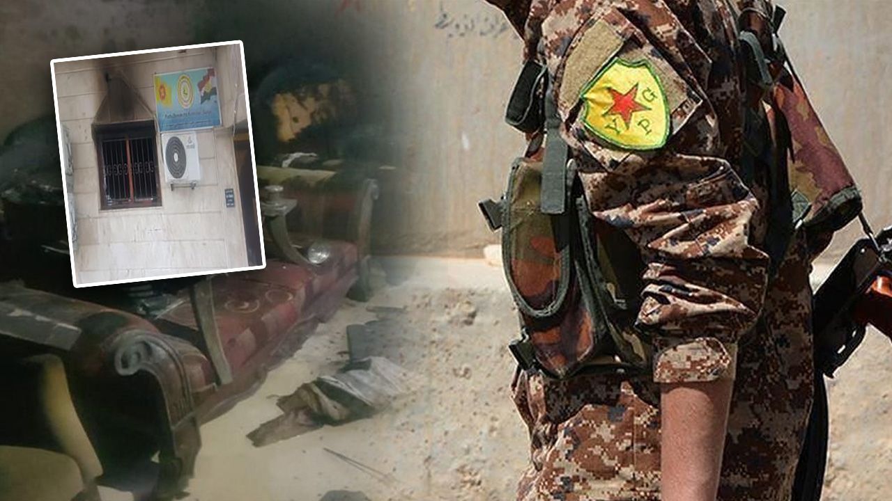 PKK, Suriye&#039;de terör estirdi! Kürt Parti&#039;nin ofisi alev alev yandı