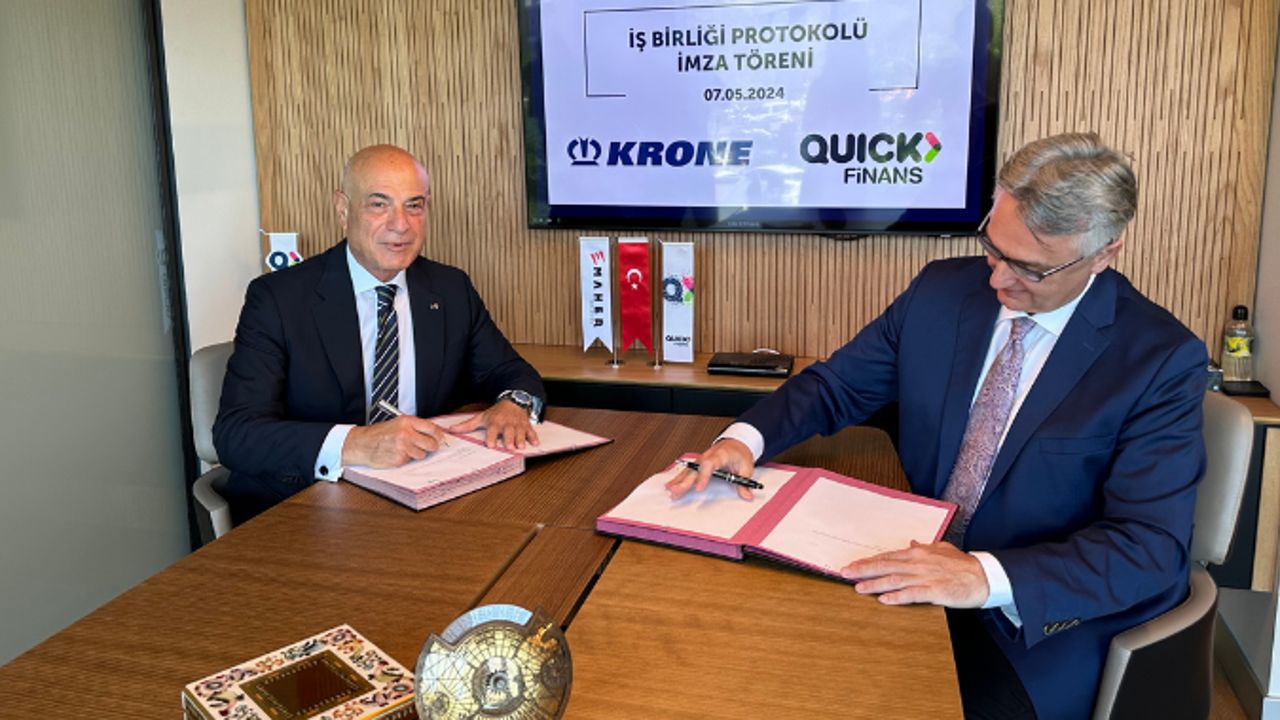 Quick Finans Avrupa’nın treyler üreticisi Krone’nin Türkiye’de finansman partneri oldu!
