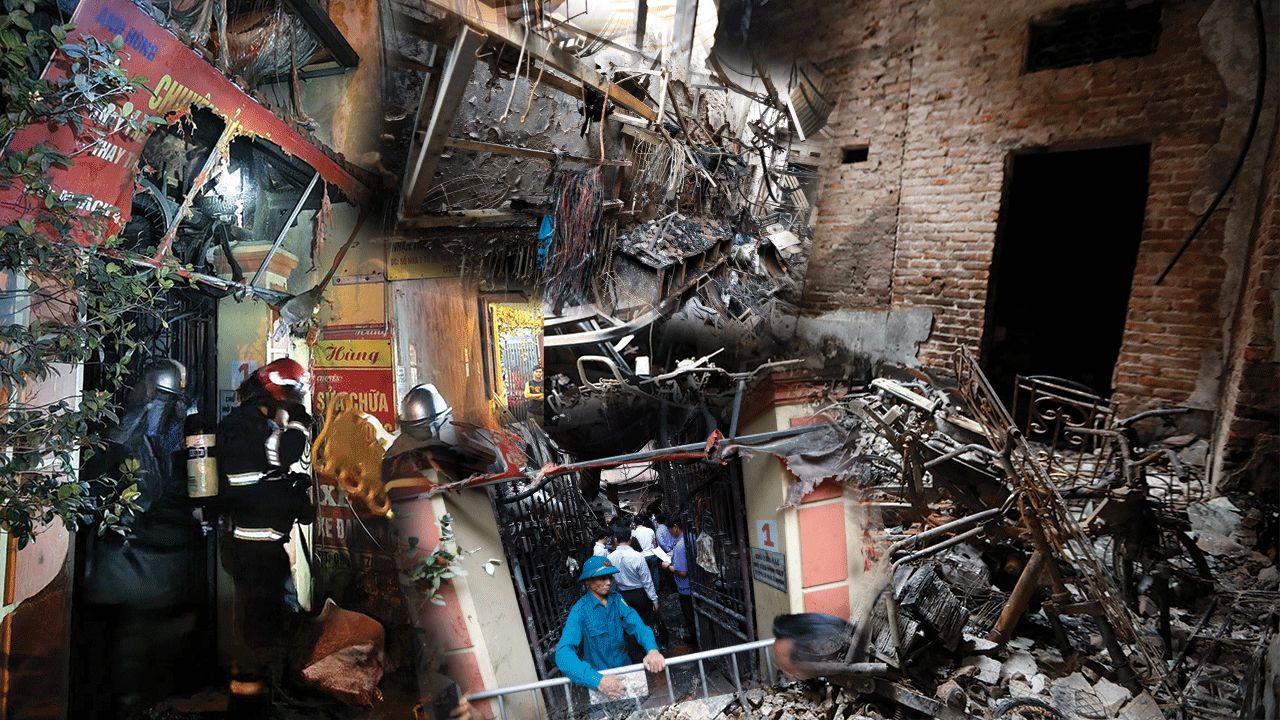 Vietnam’da facia gibi yangın: Bina kullanılamaz hale geldi! Çok sayıda ölü ve yaralı var