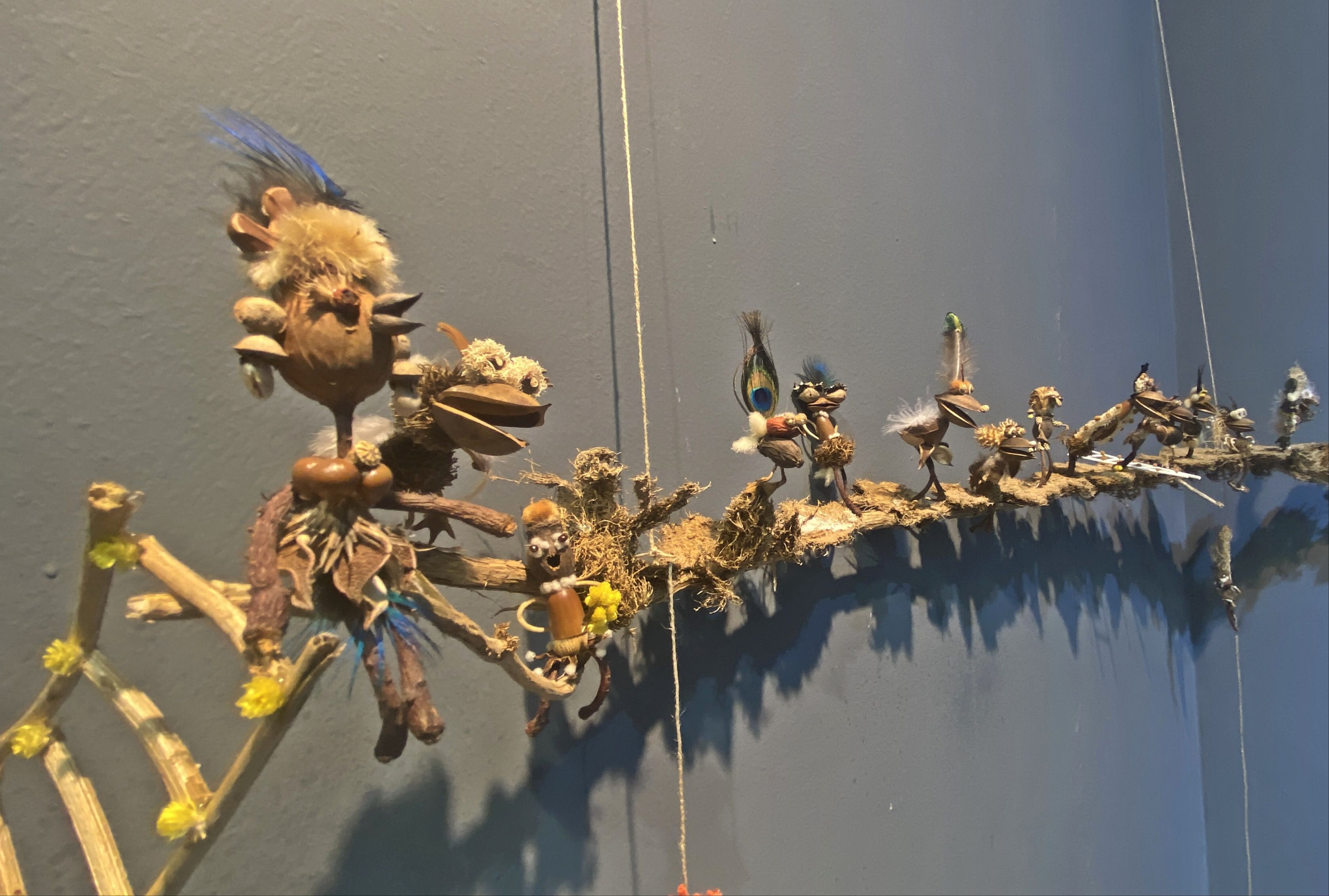 Bitkilerden yaptığı heykeller dikkat çekti! - 2. Resim