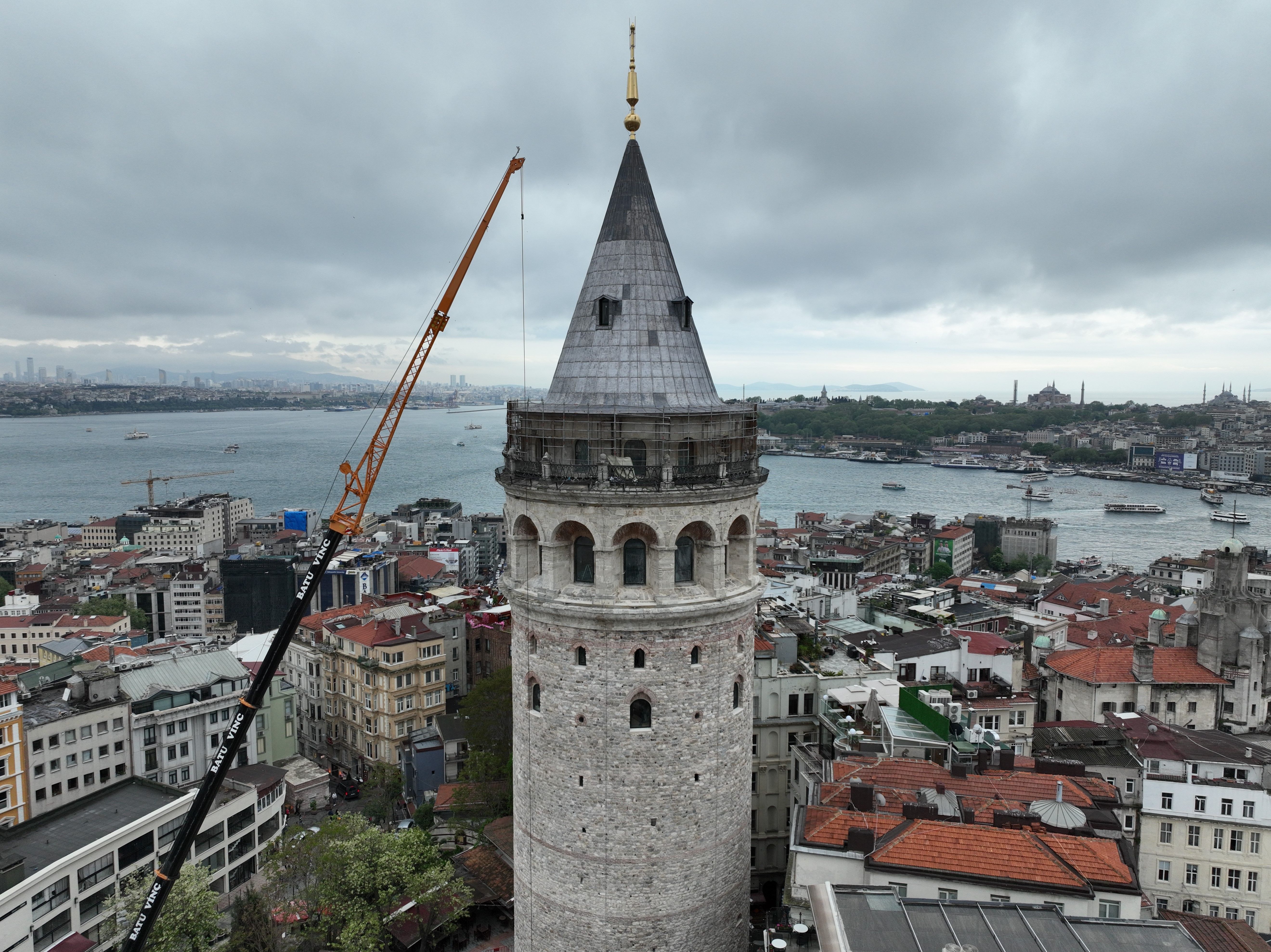 Galata Kulesi açıldı! İşte tarihi yapının yeni hali Galata Kulesi açıldı! İşte tarihi yapının yeni hali - 3. Resim