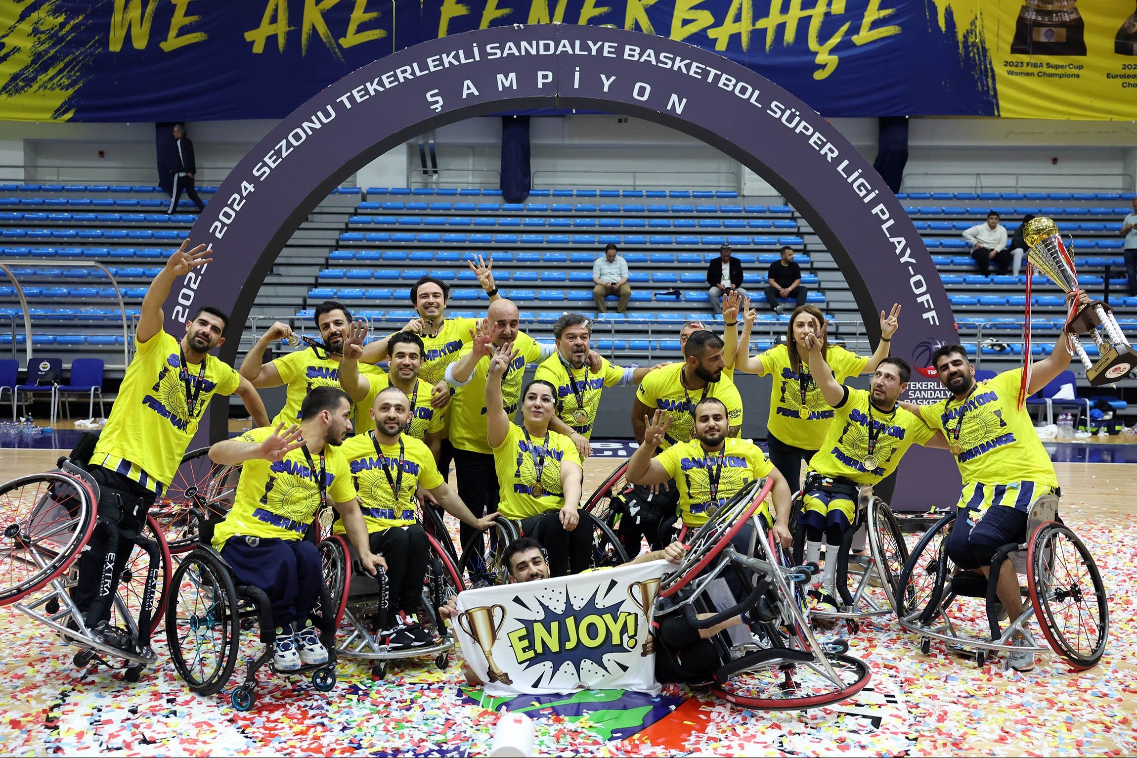 Tekerlekli Sandalye Basketbol Süper Ligi'nde şampiyon Fenerbahçe! - 2. Resim