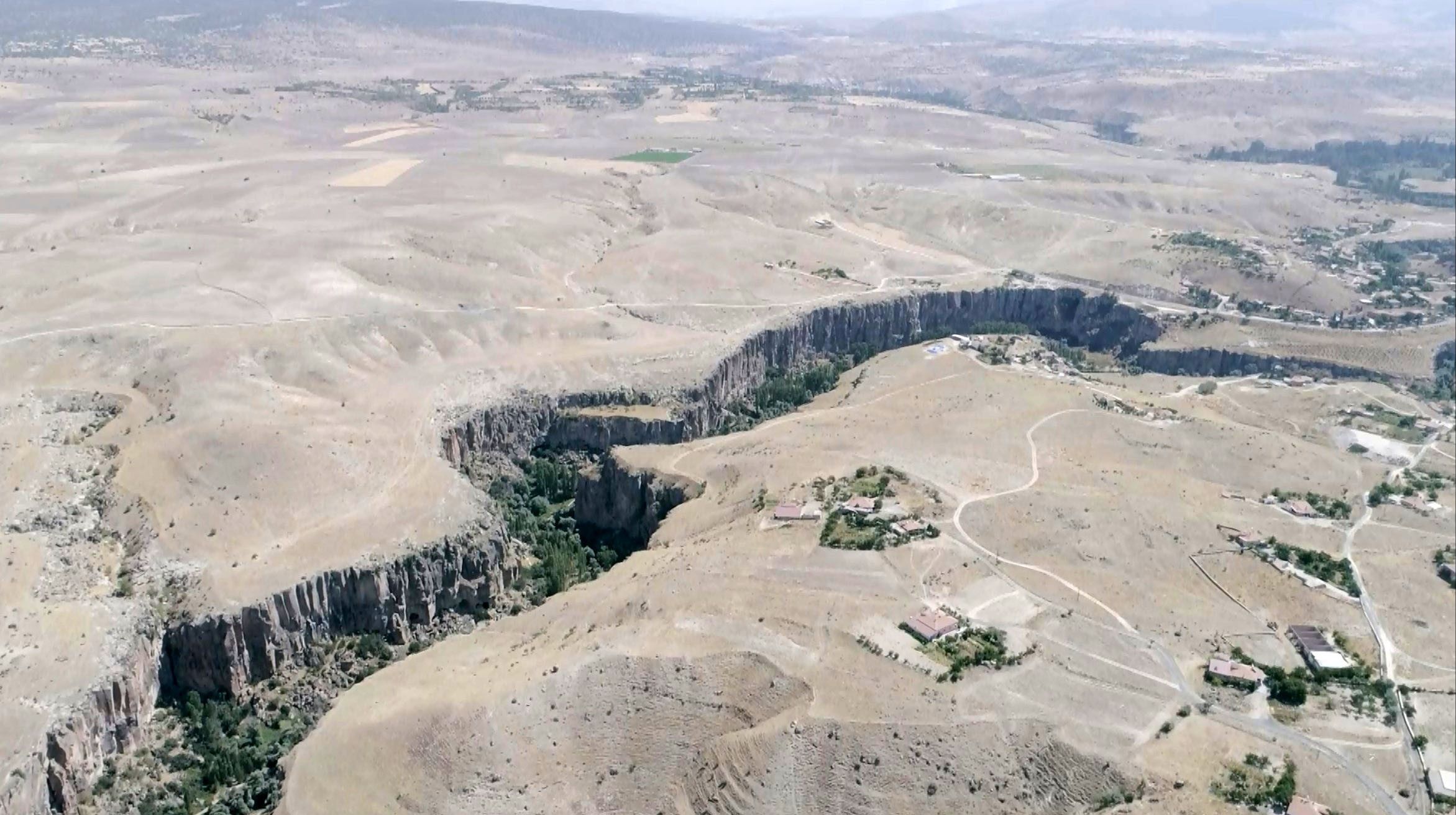 10 bin mağarasıyla Ihlara Vadisi milyonlarca turistin uğrak yeri oldu - 4. Resim