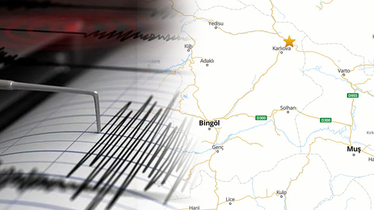 AFAD duyurdu: Bingöl&#039;de deprem! İşte ilk veriler...