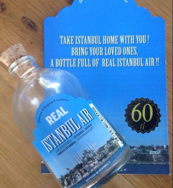 İstanbul havası turistlere özel ürün olarak satılıyor! Fiyatı duyanları şaşkına çevirdi - 1. Resim