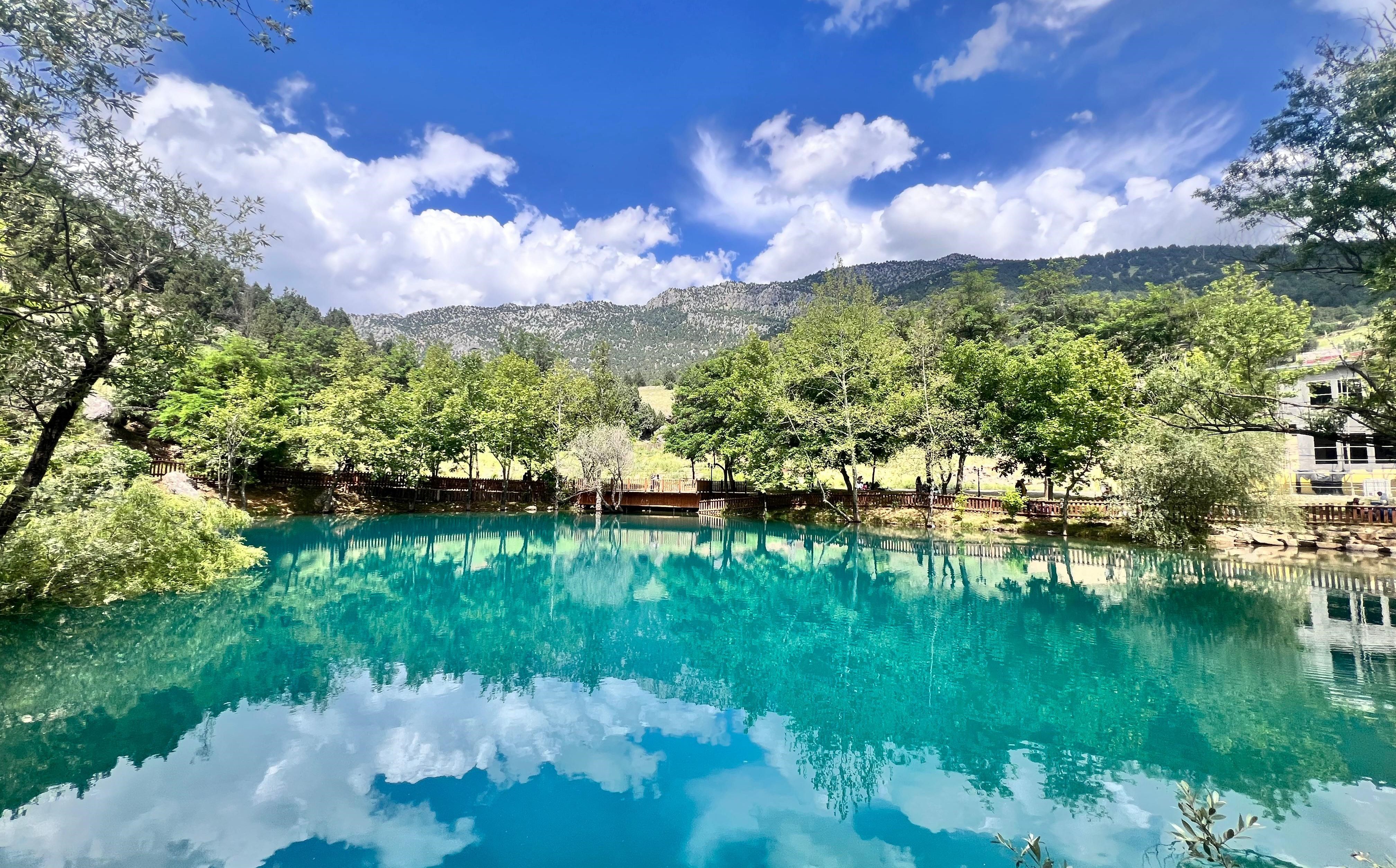 Kahramanmaraş'ta gizemli doğa harikası! 250 metre aşağı inildi, kaynağı henüz bulunamadı - 1. Resim