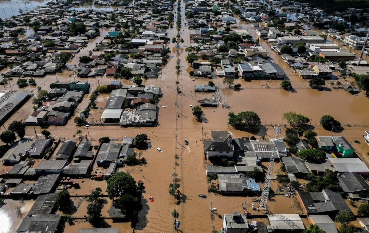 Brezilya'daki sel felaketinde ölenlerin sayısı 169'a yükseldi - 1. Resim