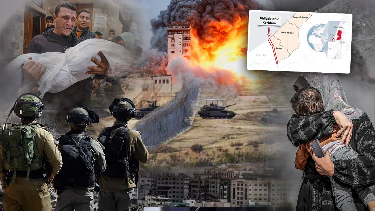 Gazze&#039;nin dış dünya ile bağı kesildi! İsrail Philadelphia Koridoru&#039;nu ele geçirdi