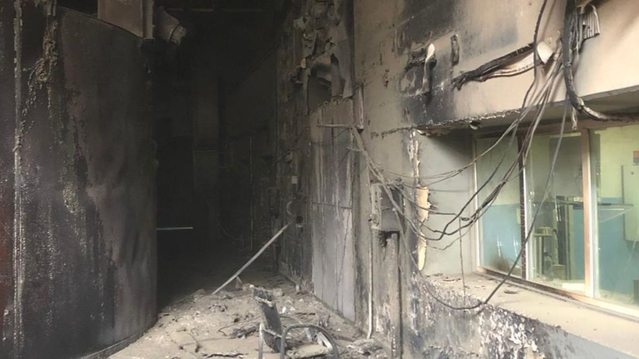 HES&#039;te patlama sonrası yangın: 14 işçi hastaneye kaldırıldı