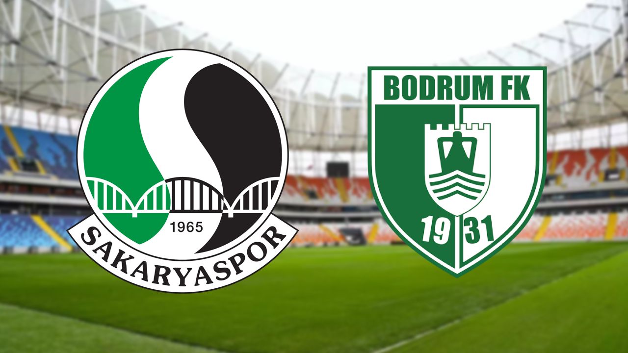 Sakaryaspor - Bodrum FK CANLI | Süper Lig&#039;e çıkan son takım belli oluyor