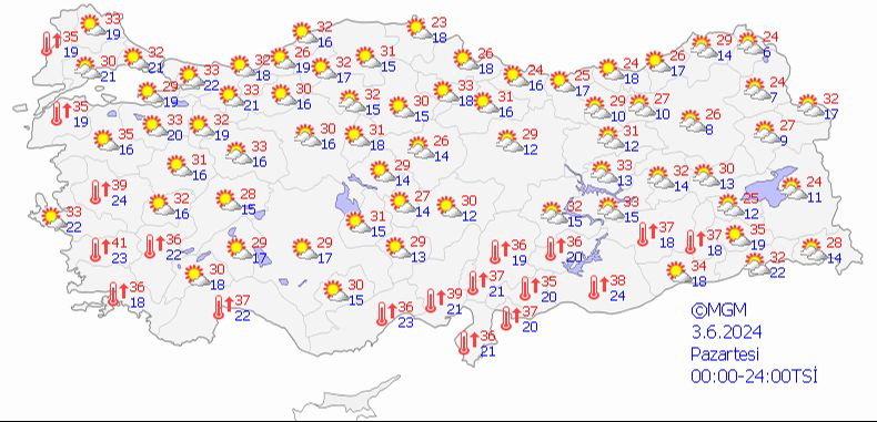 Meteoroloji 11 il için sarı kod verdi! Gök gürültülü sağanak geliyor Meteoroloji 11 il için sarı kod verdi! Gök gürültülü sağanak geliyor - 4. Resim