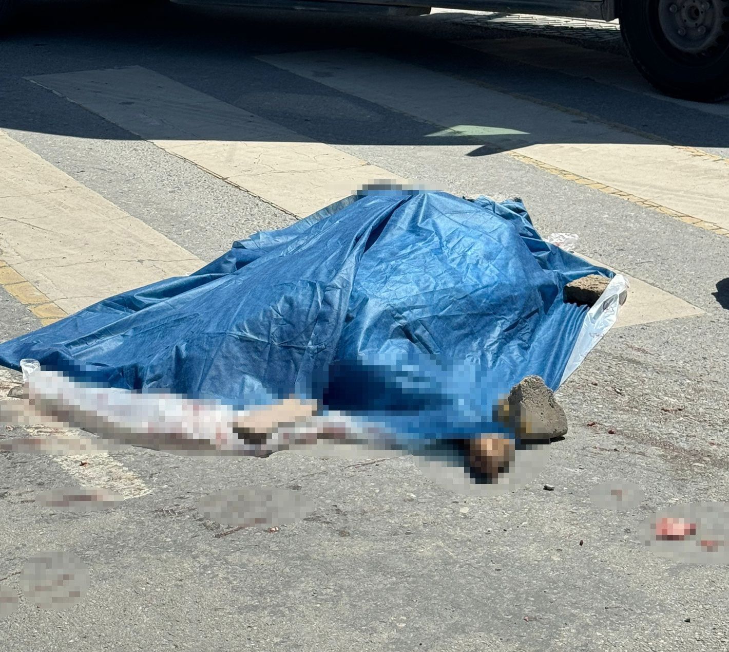 Beton mikserinin çarptığı bisikletli hayatını kaybetti - 2. Resim